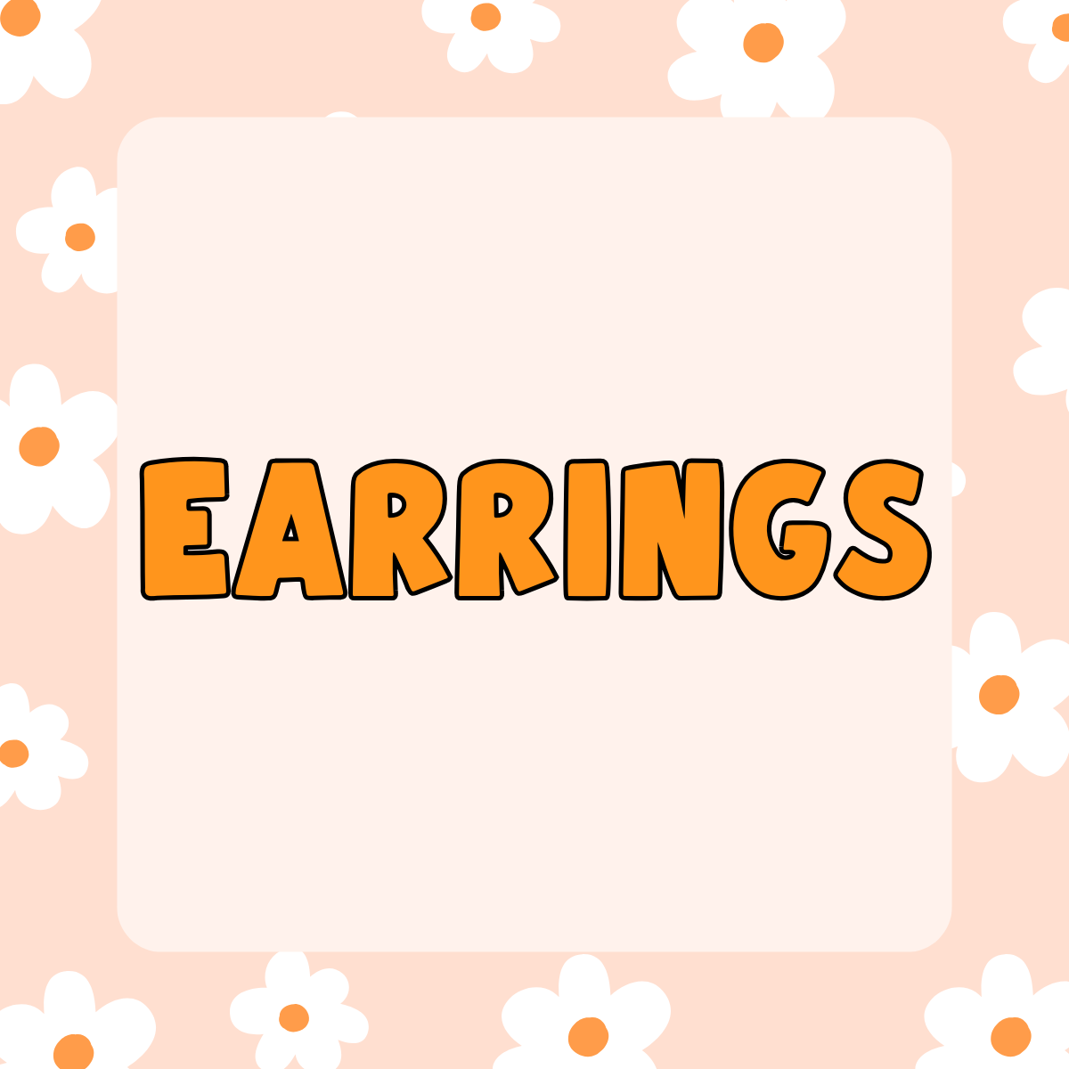 Resin earrings