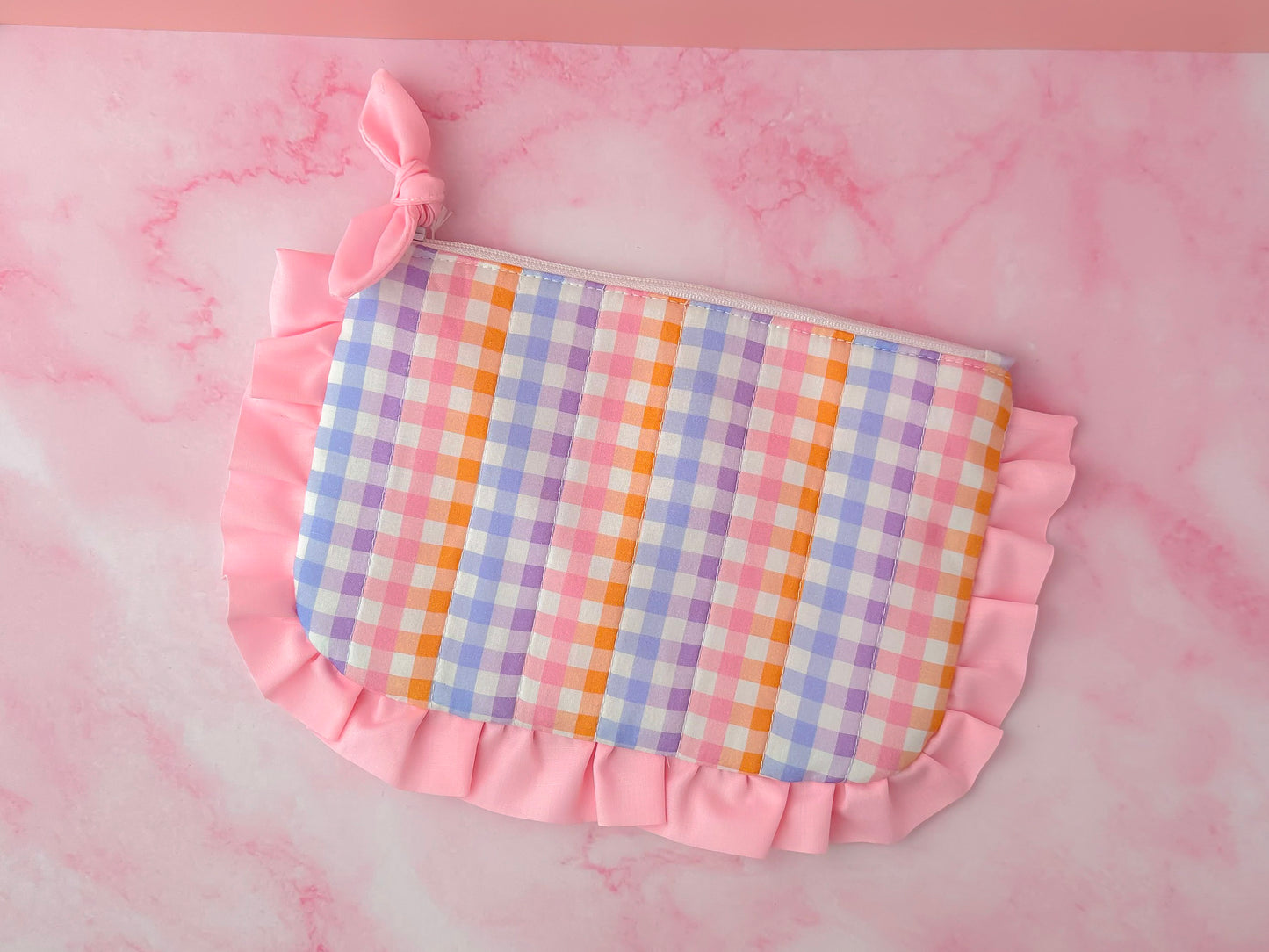 Jess -  Zipper Pouch | Handmade Makeup & Accessory Bag