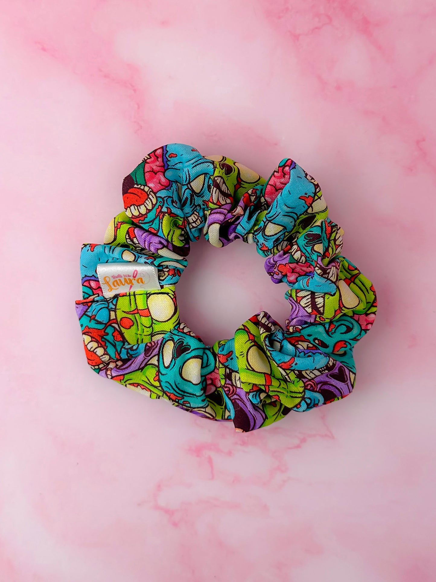 Living Dead - Zombie print classic scrunchie