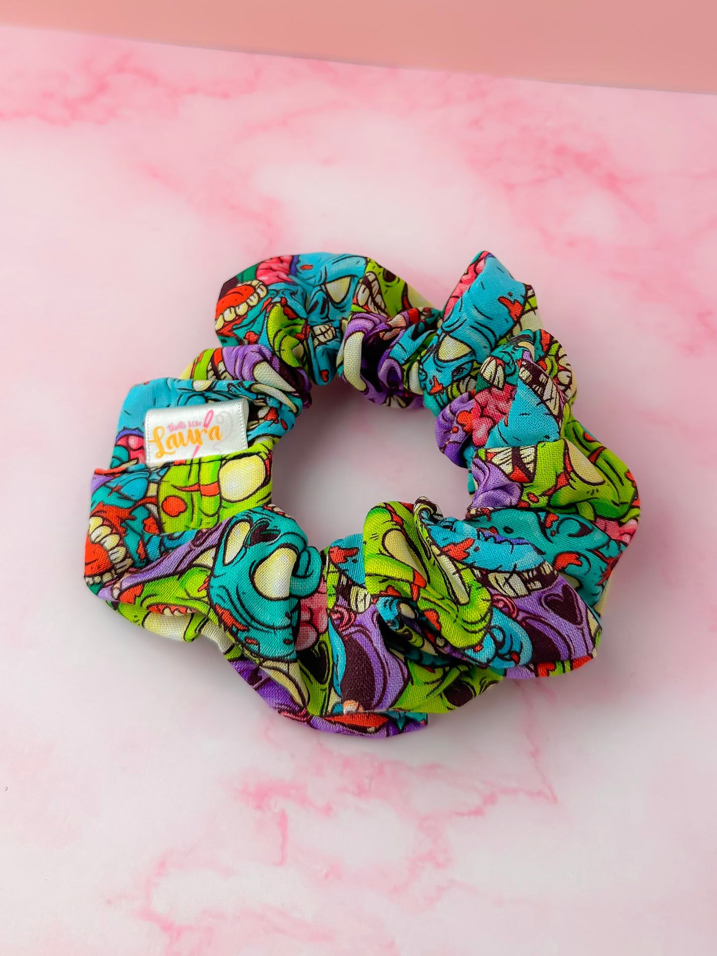 Living Dead - Zombie print classic scrunchie