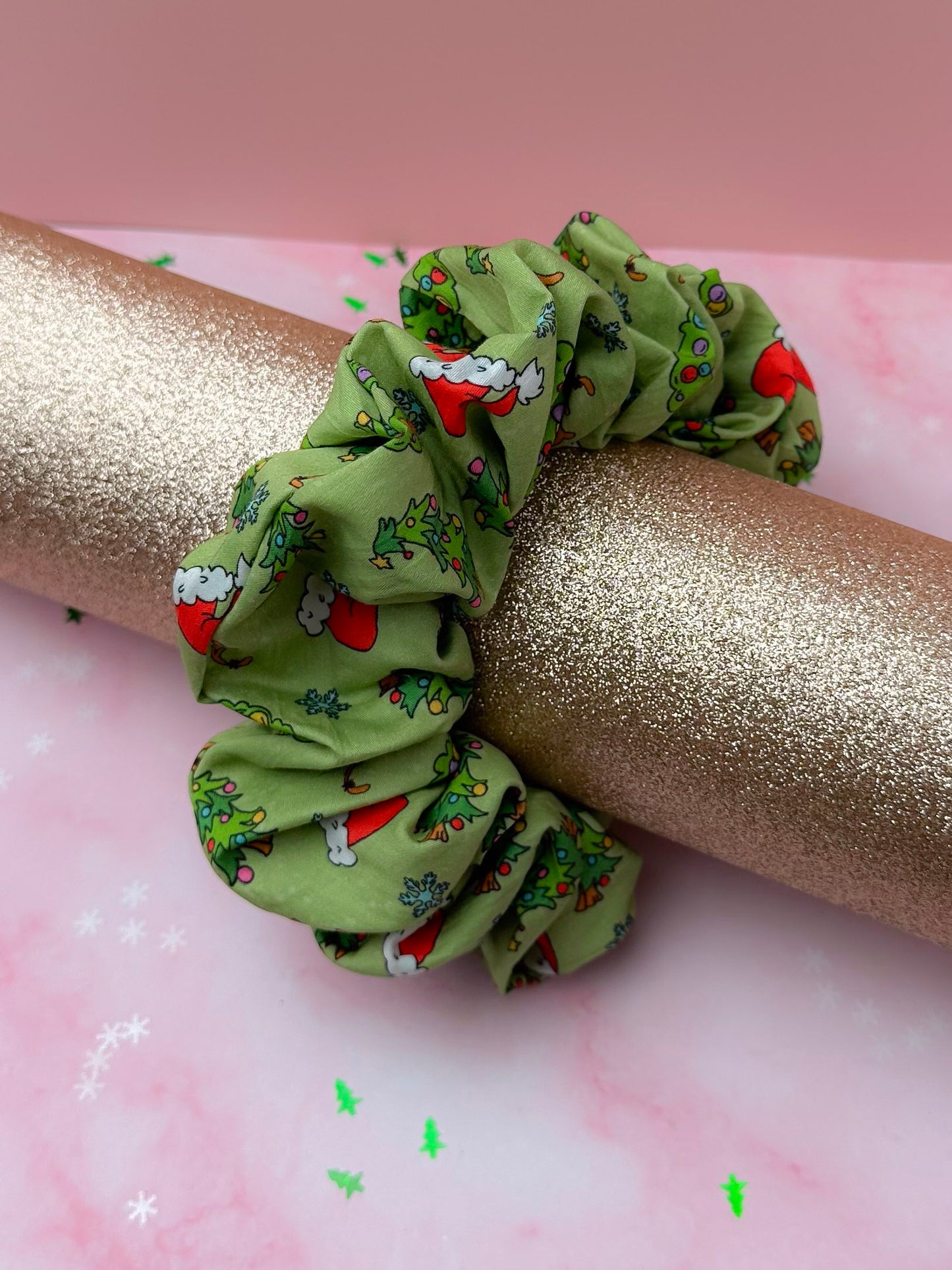 Grinchmas XL Scrunchie | Handmade Hair Accessories UK