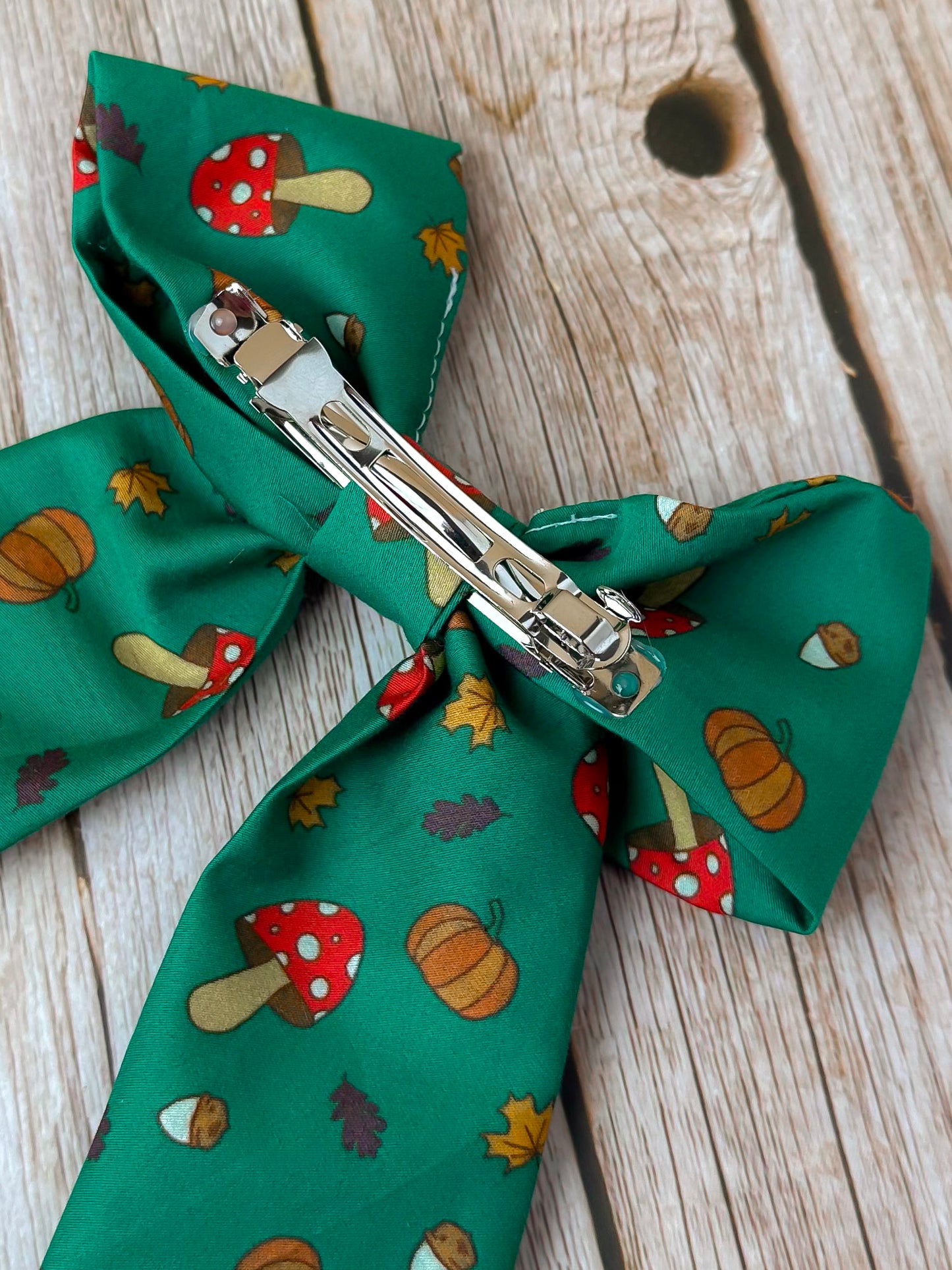 Woodland Walk EXCLUSIVE Long Hair Bow | Handmade Hair Accessories UK