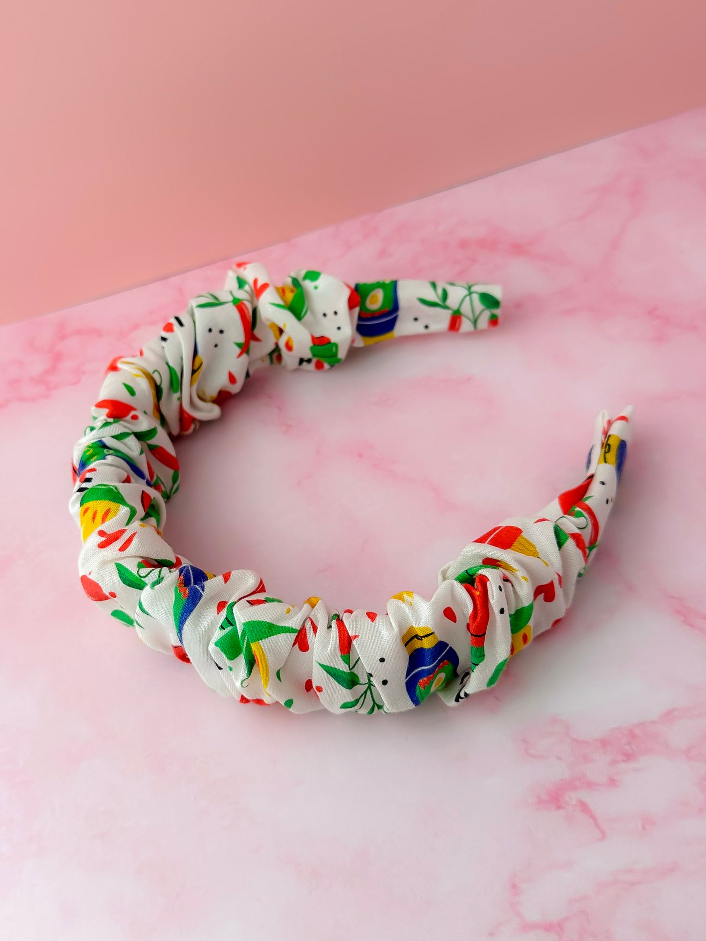 Spicy - Hot Sauce Scrunchie Headband