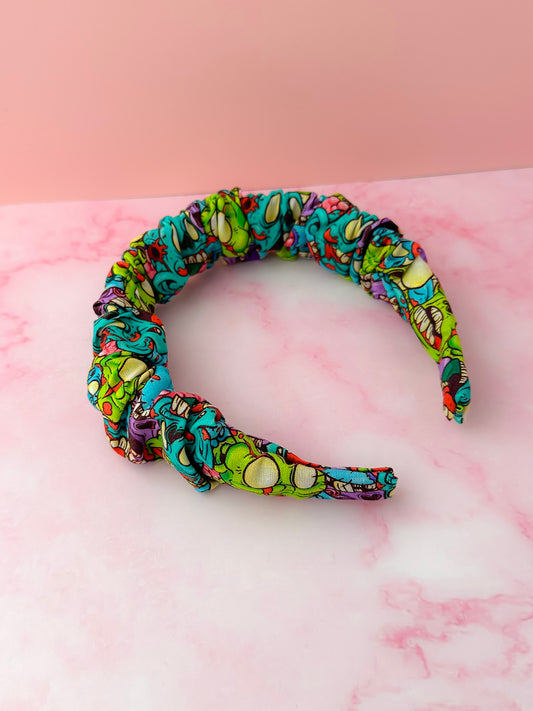 Living Dead - Zombie Scrunchie Headband