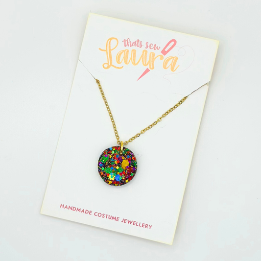 Funfetti Circle - 18 Inch Chain