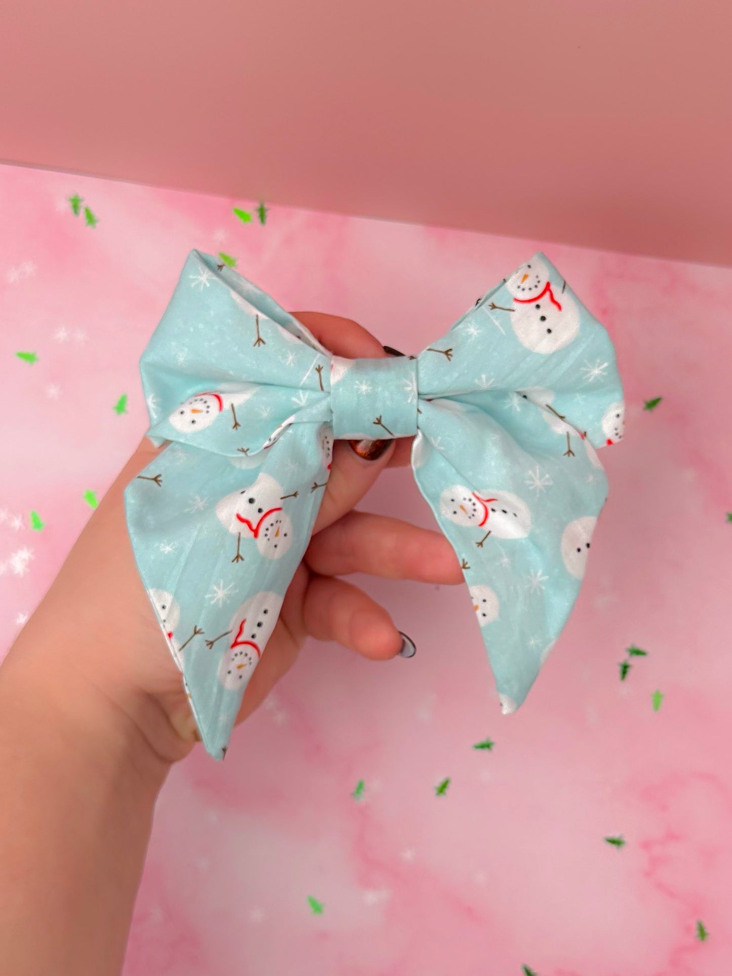 Frosty EXCLUSIVE SHORT Hair Bow