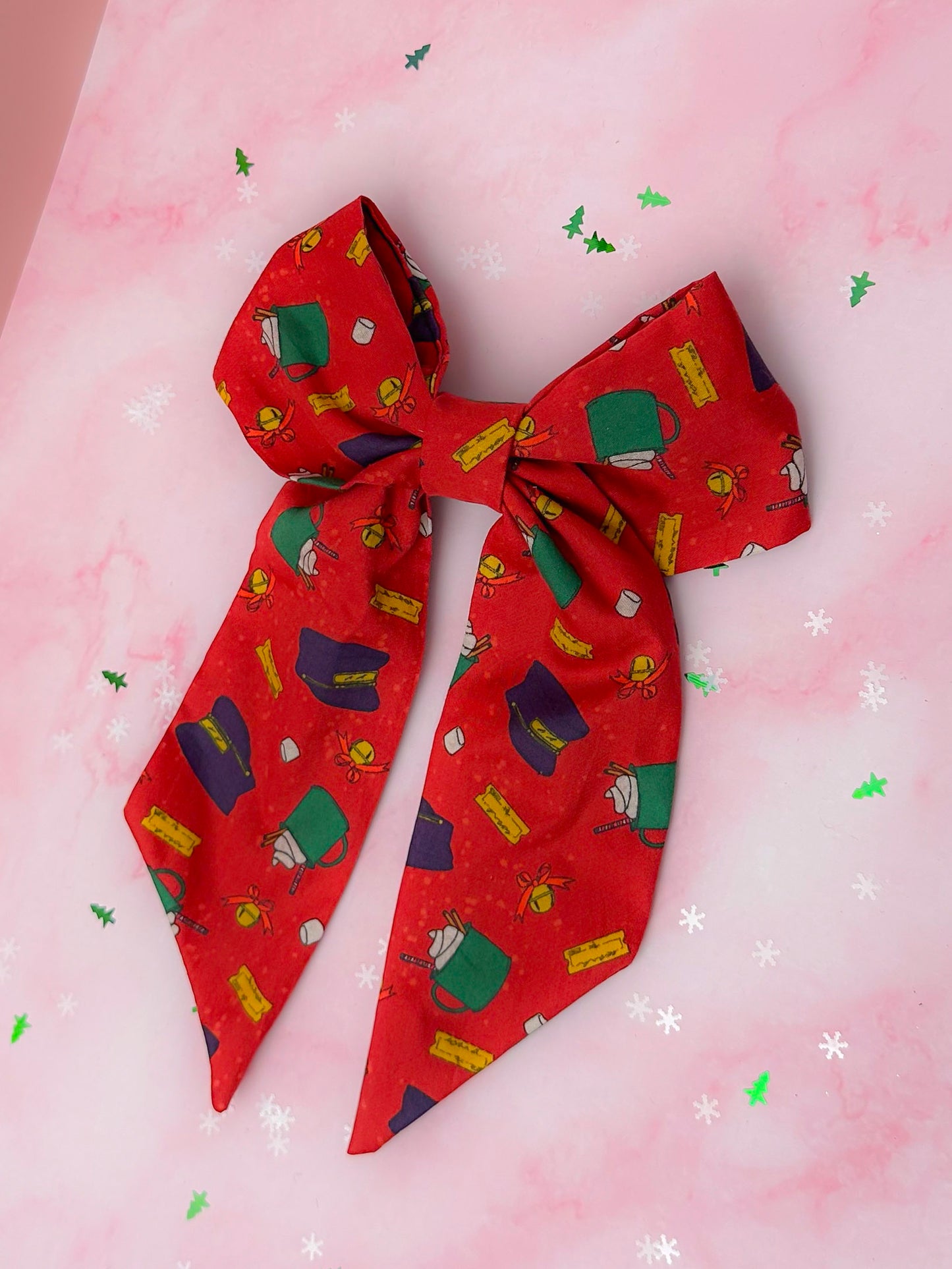 Hot Chocolate EXCLUSIVE LONG Hair Bow