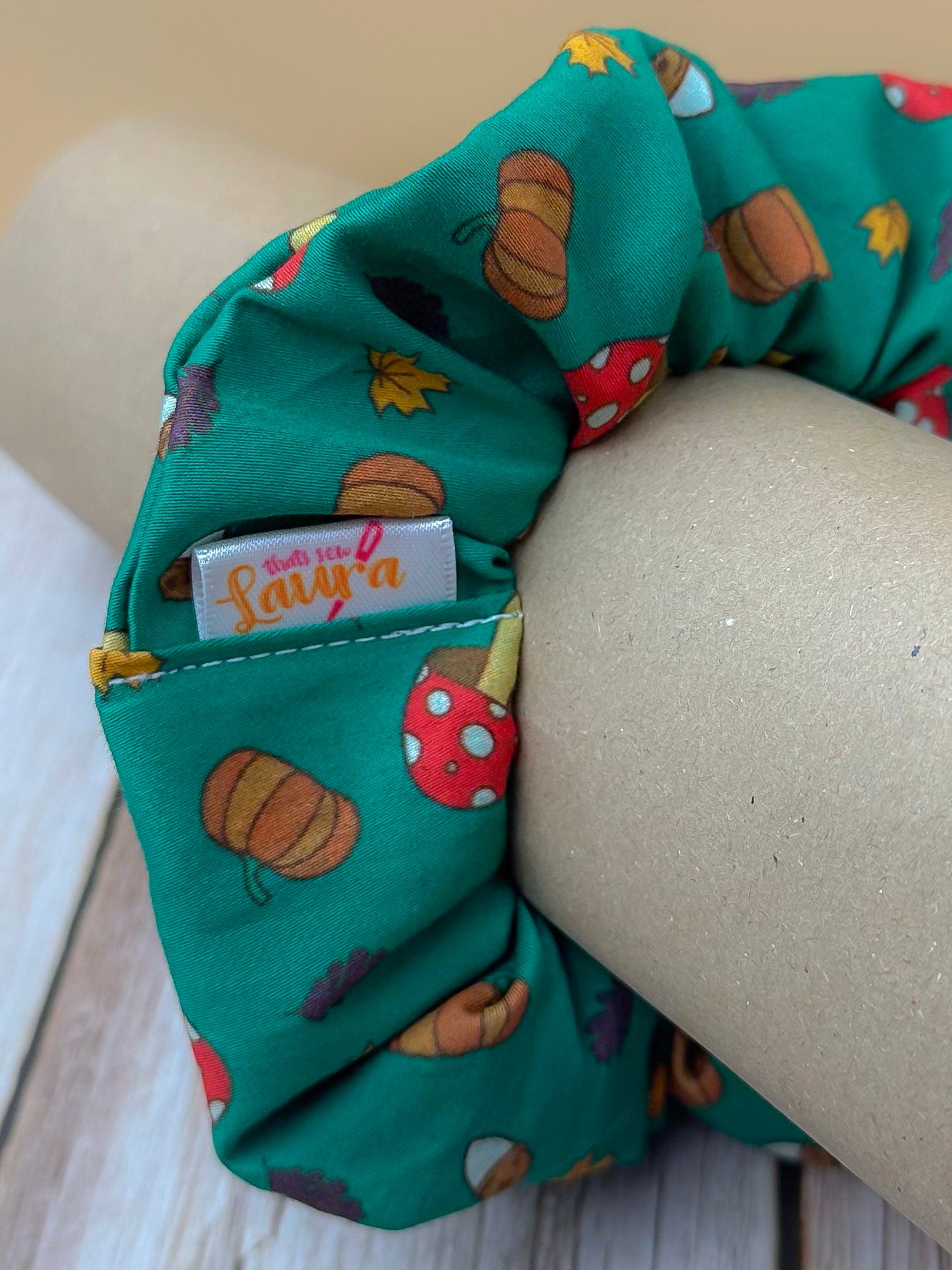 Woodland Walk Classic Scrunchie | Handmade Hair Accessories UK