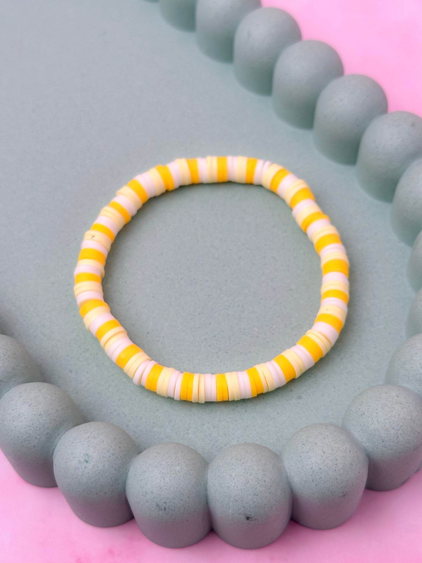 Sunshine - Yellow Beaded Bracelet