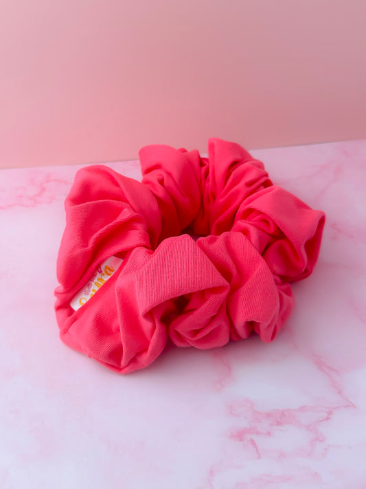 Carrie - Pink Jersey XL Scrunchie