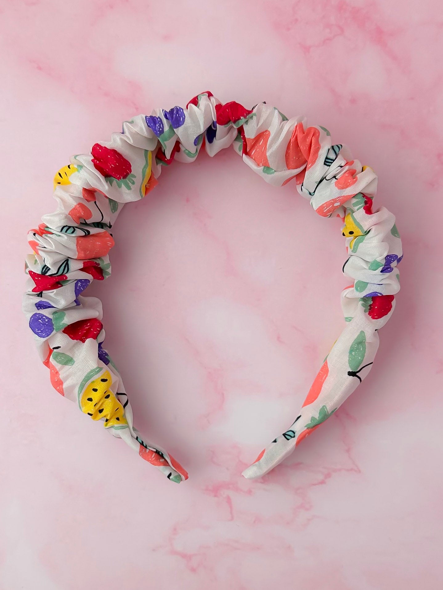 Fruit Bowl - Fuity Scrunchie Headband