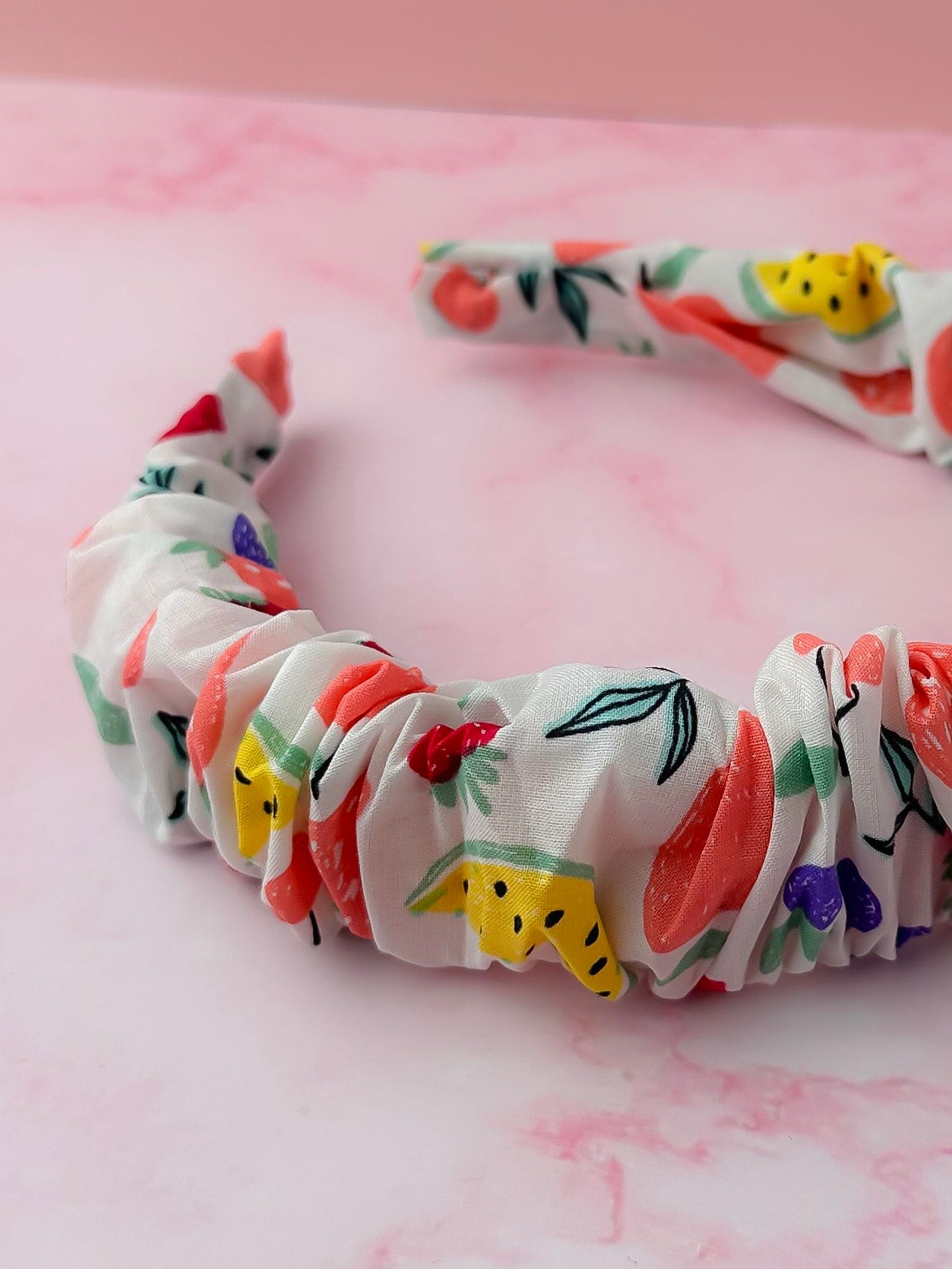 Fruit Bowl - Fuity Scrunchie Headband