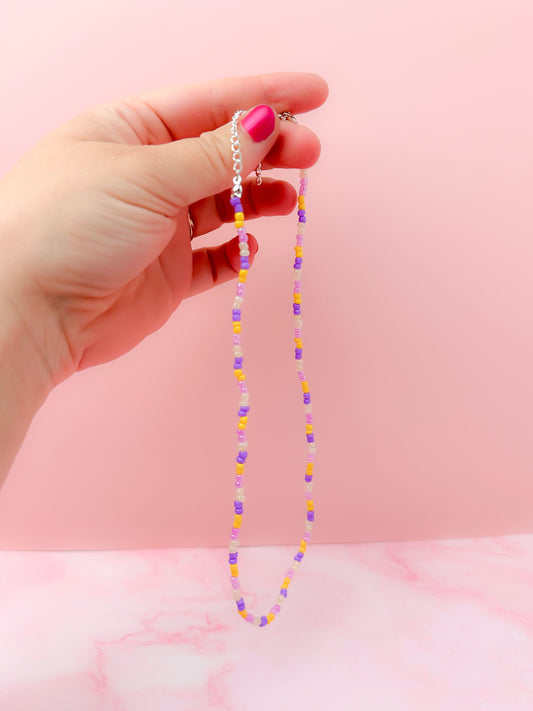 Rapunzel - Tangled Inspired Beaded Necklace