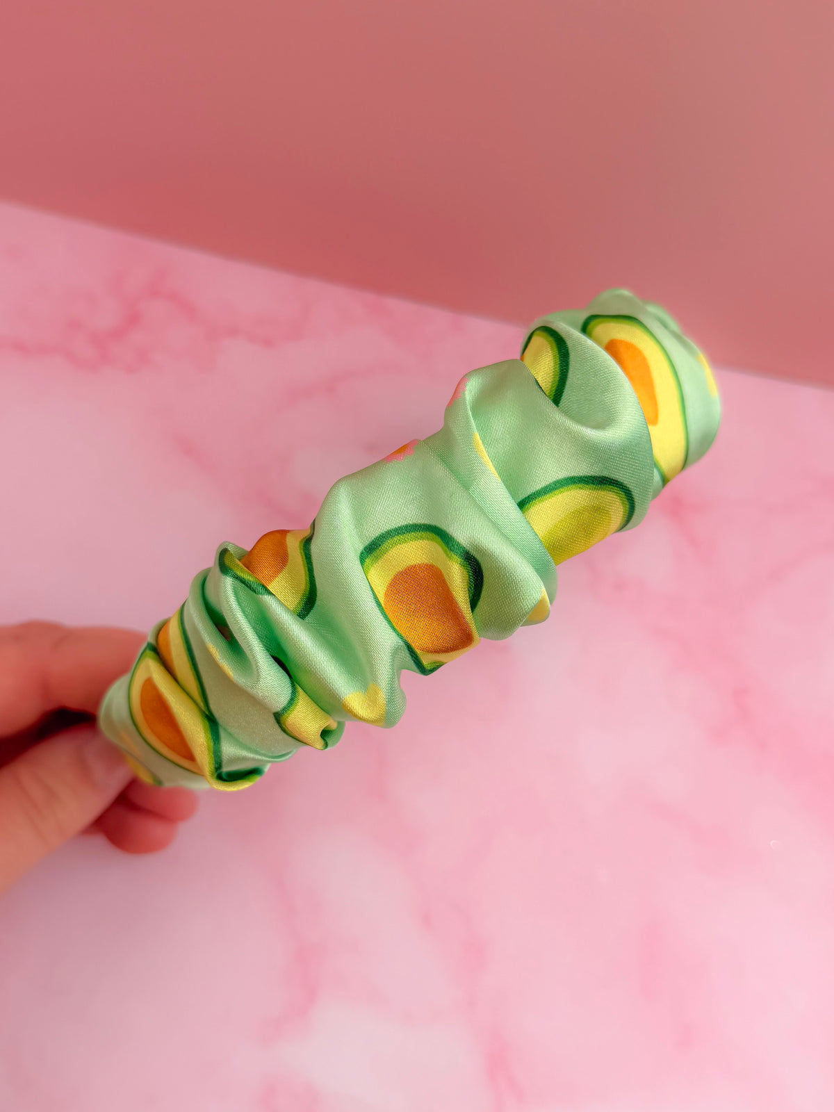 Avacado EXCLUSIVE Scrunchie Headband | Handmade Hair Accessories UK