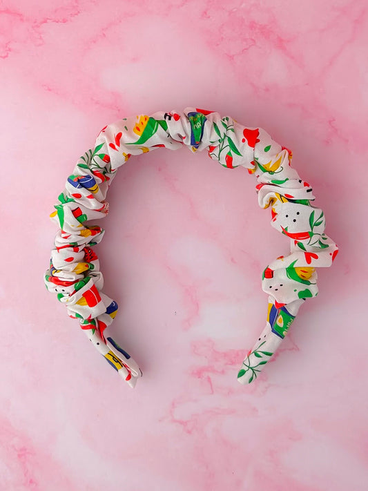 Spicy - Hot Sauce Scrunchie Headband