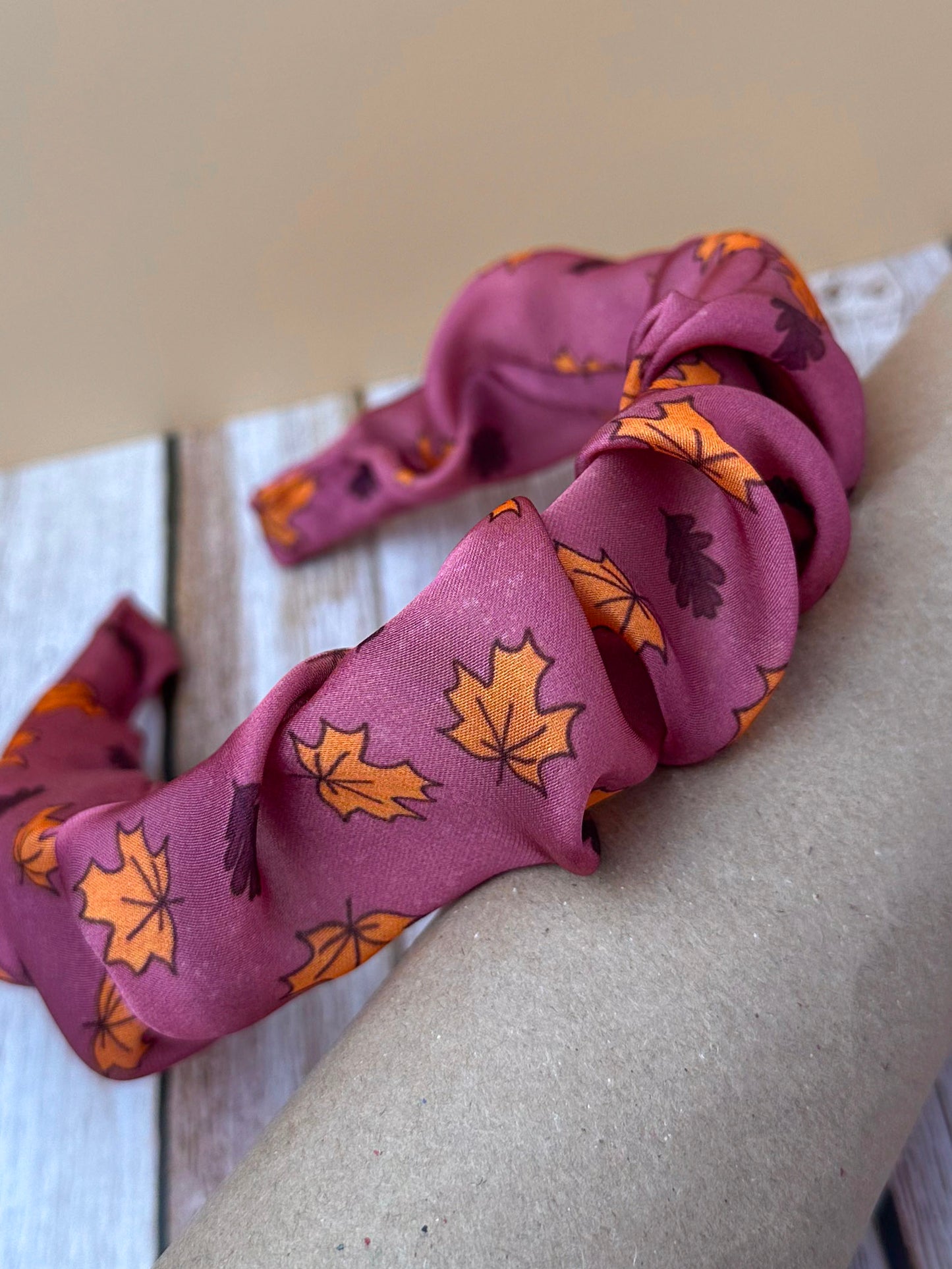 Autumn Dream EXCLUSIVE Scrunchie Headband | Handmade Hair Accessories UK