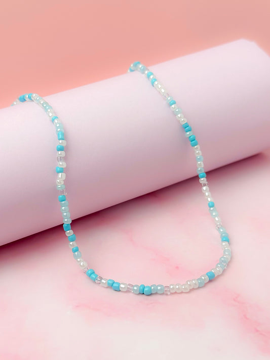Elsa - Frozen Inspired Beaded Necklace