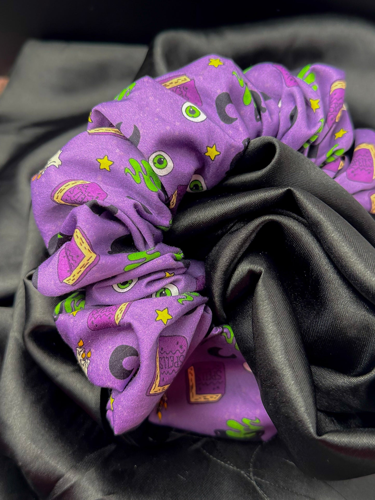 Hex-T Me Later XL Scrunchie | Handmade Hair Accessories UK