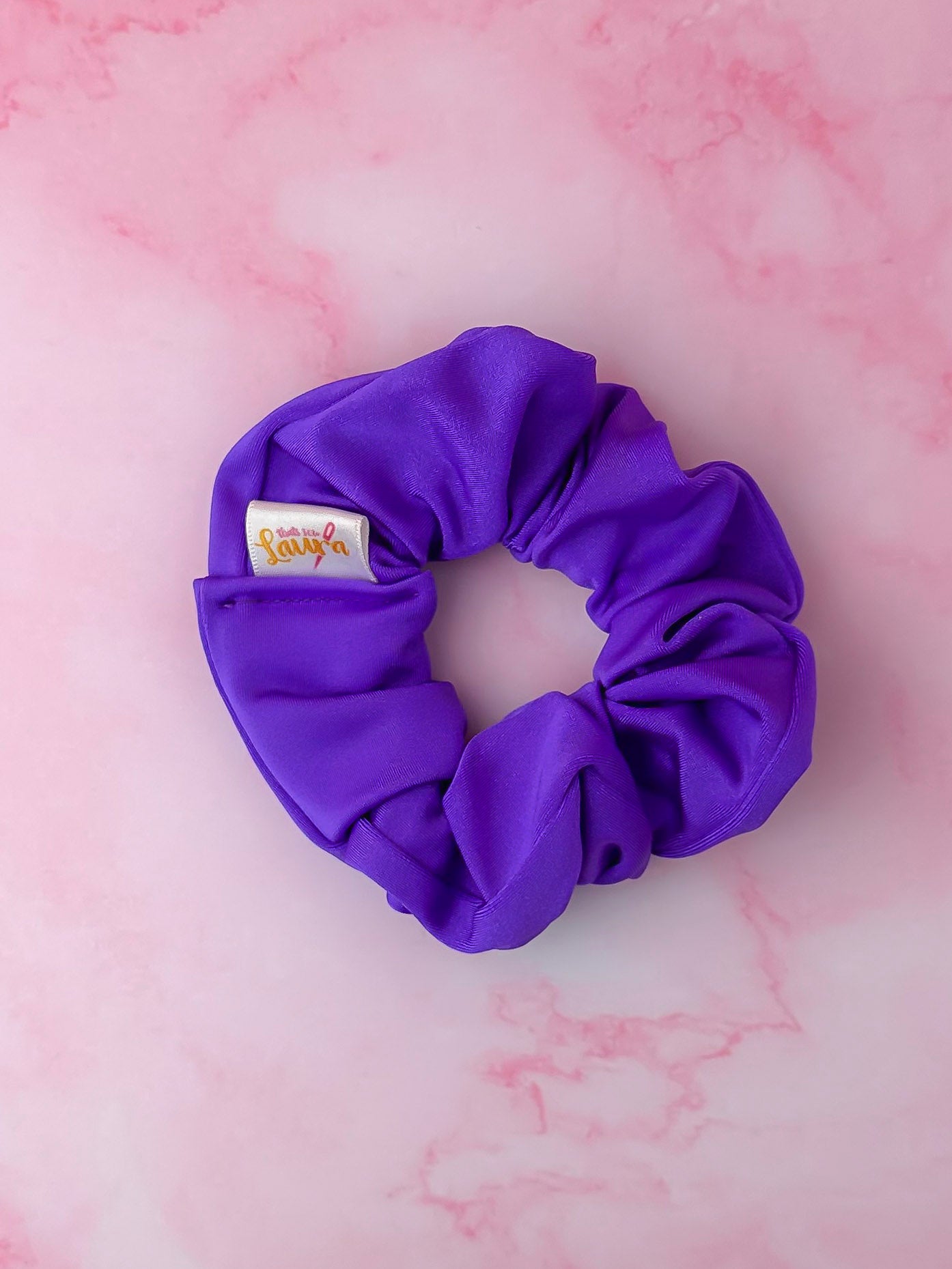 Indigo - Purple gym & swim classic scrunchie