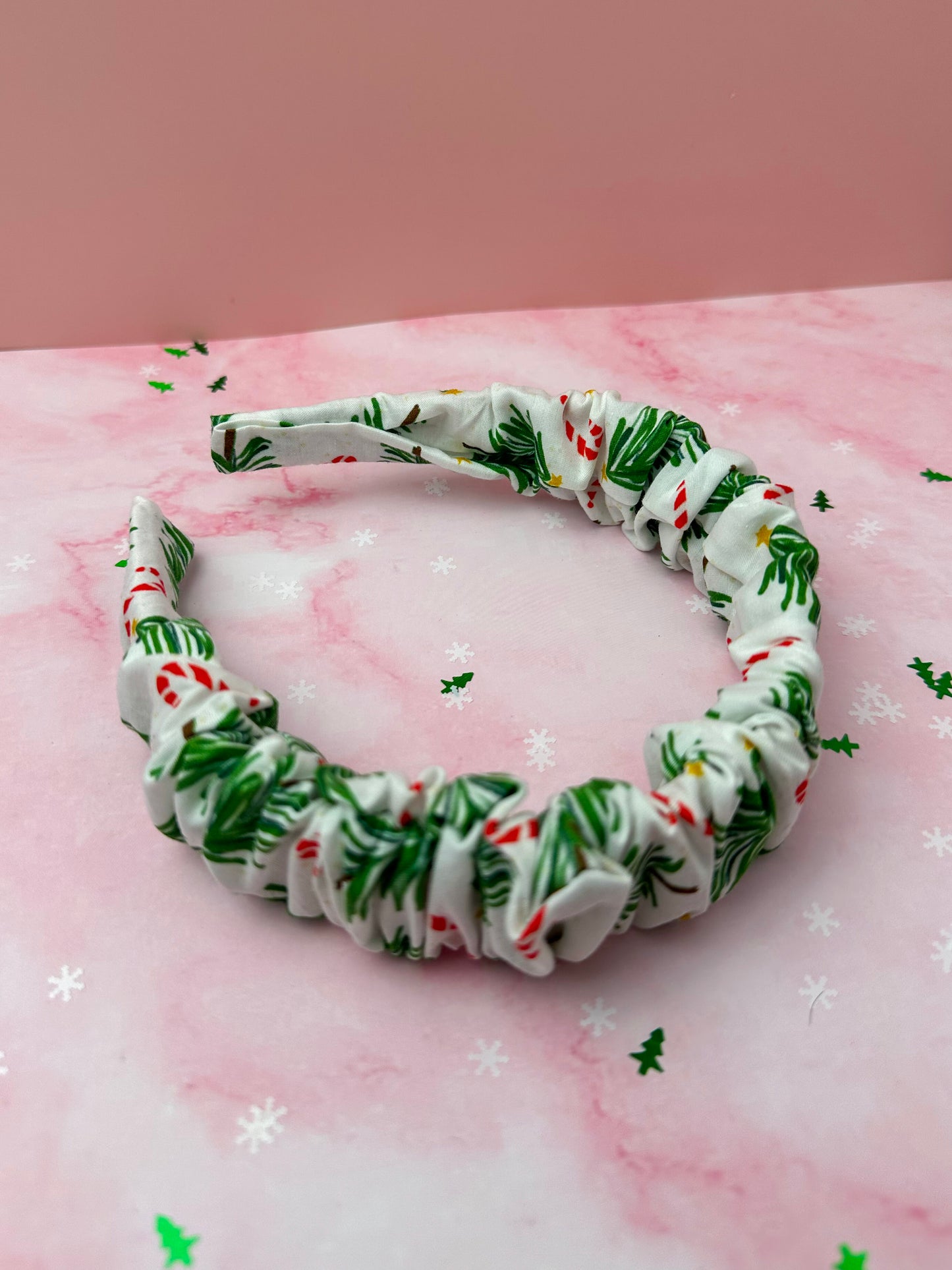 Classic Christmas EXCLUSIVE Scrunchie Headband | Handmade Hair Accessories UK