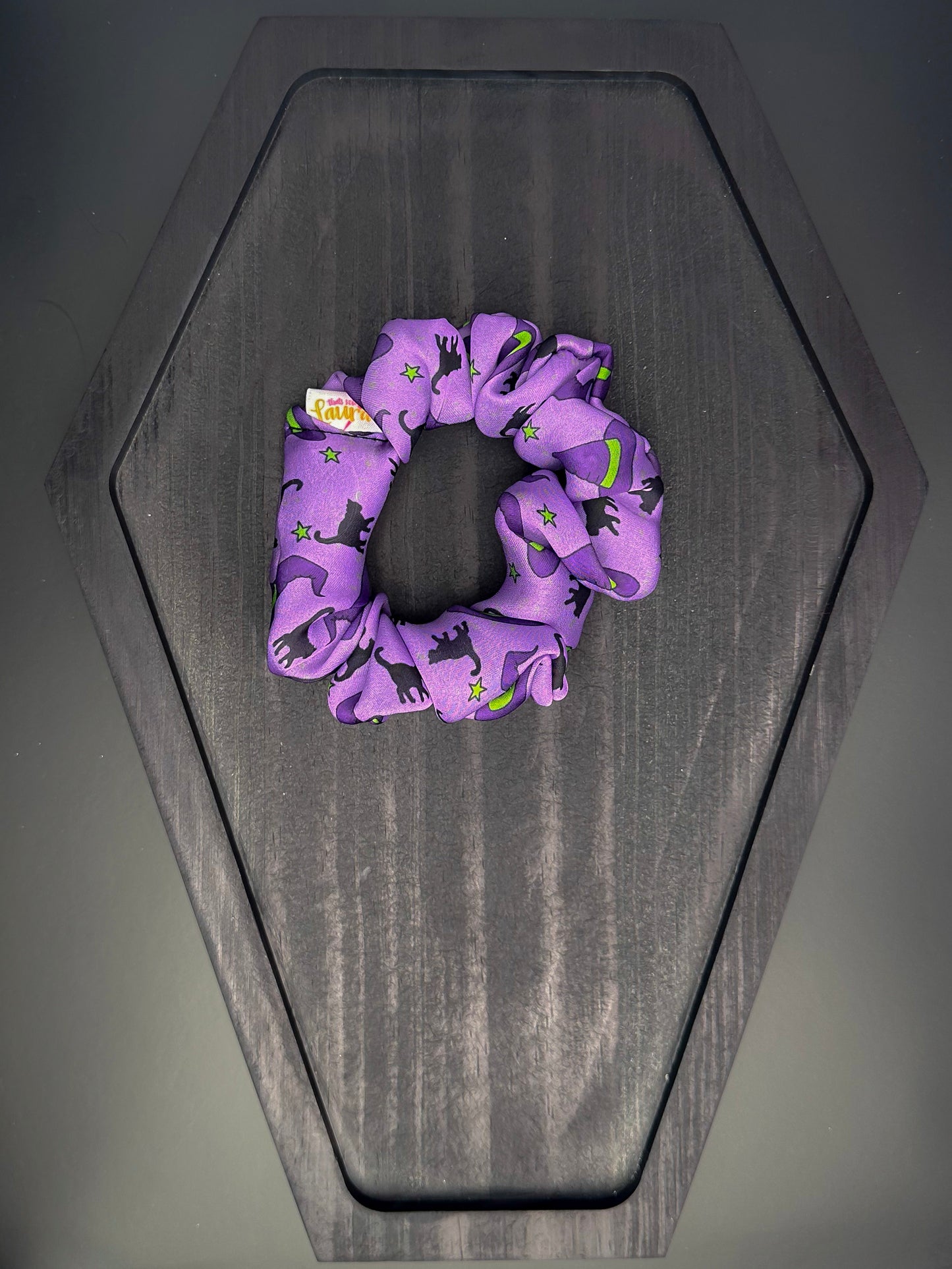 Midnight Familiars Classic Scrunchie | Handmade Hair Accessories UK