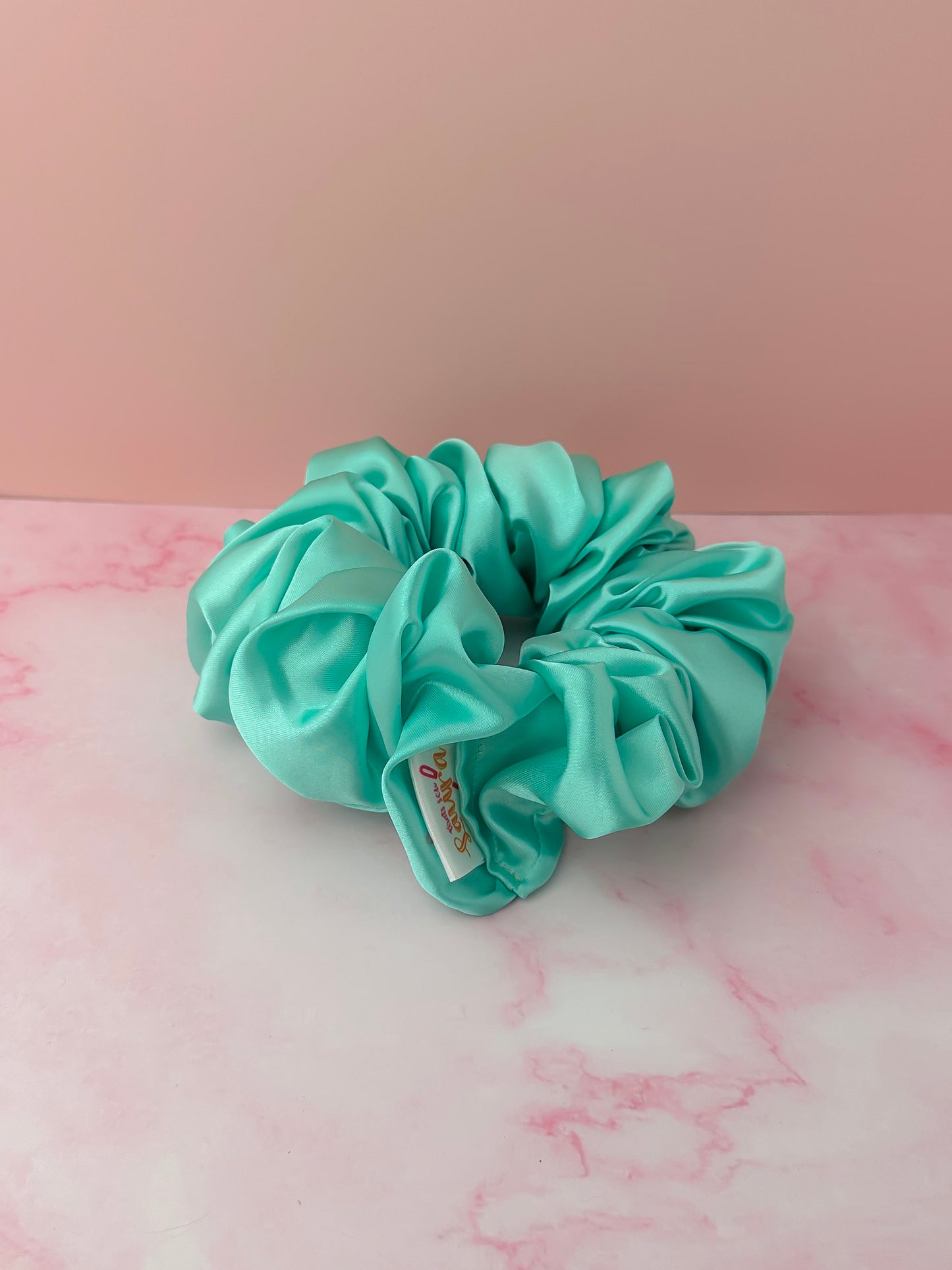 Mint - Mint Satin XL Scrunchie