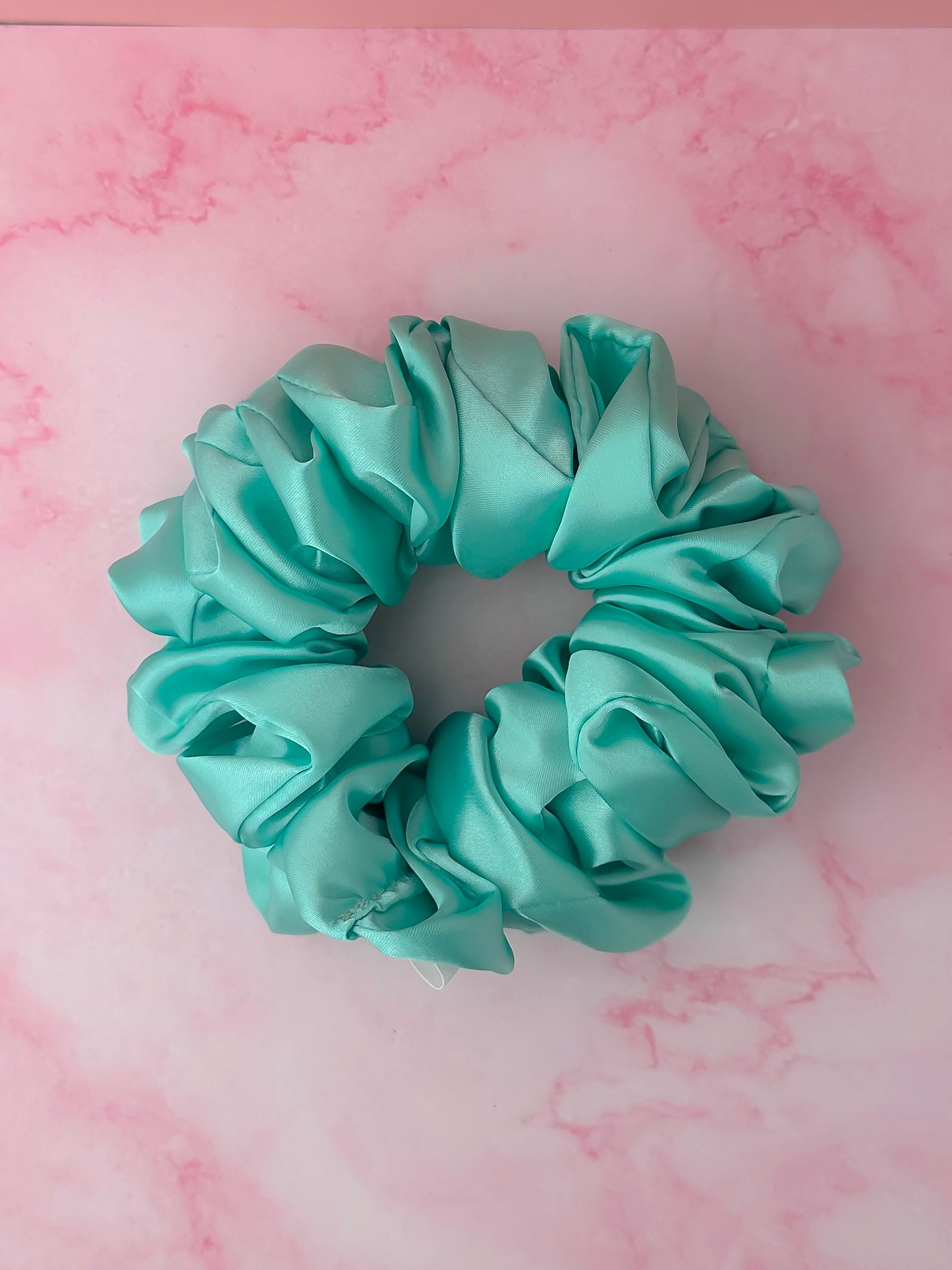 Mint - Mint Satin XL Scrunchie