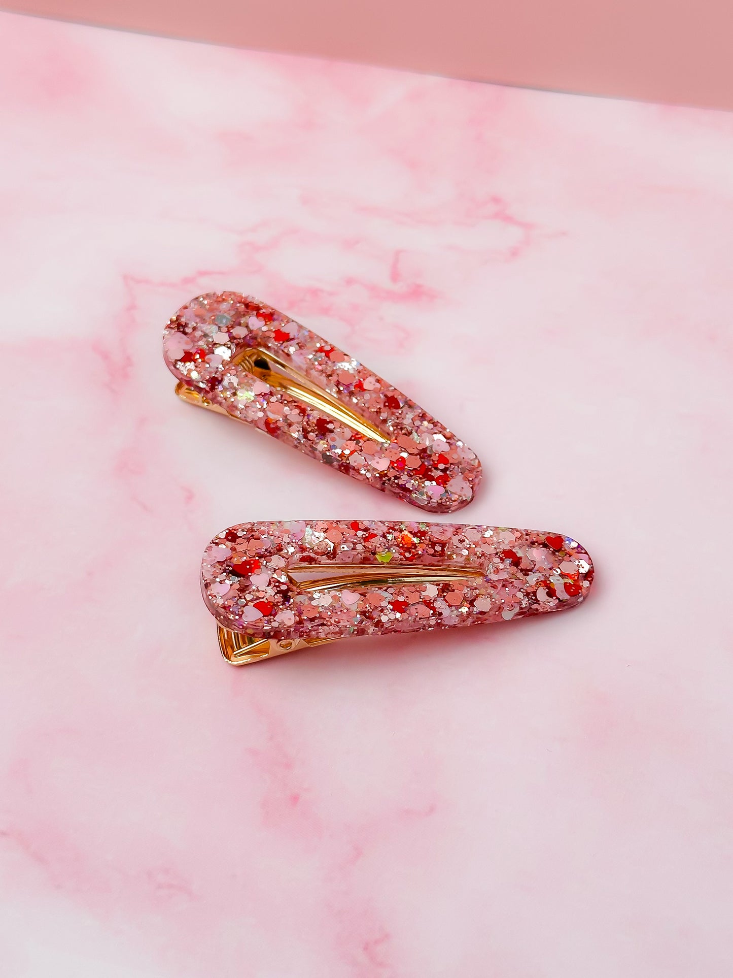 Lucia - Resin Hair Clips