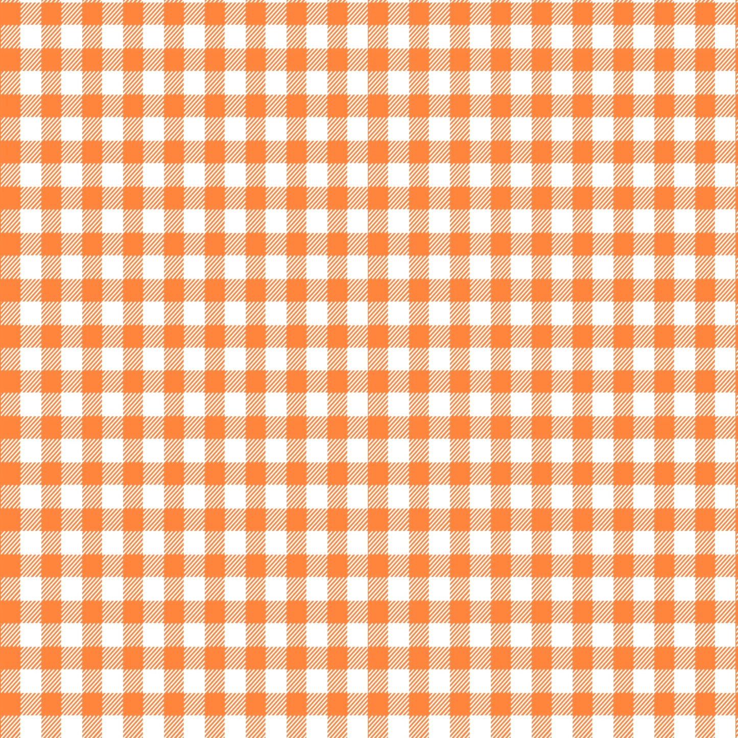 Gingham yellow and oranges