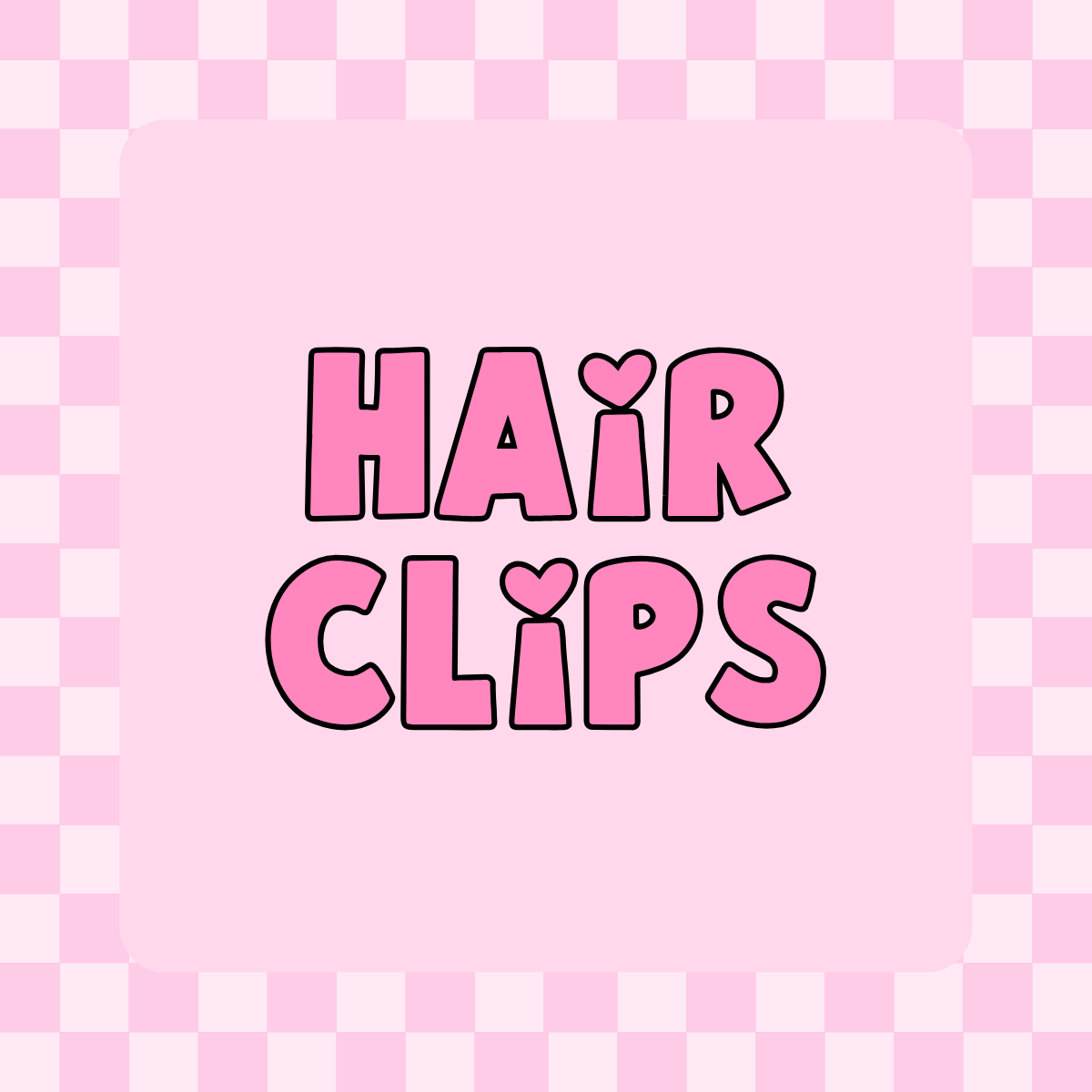 Resin Hair clips