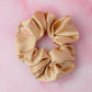 Golden - Gold satin classic scrunchie