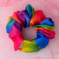 Rainbow - Rainbow Satin XL Scrunchie