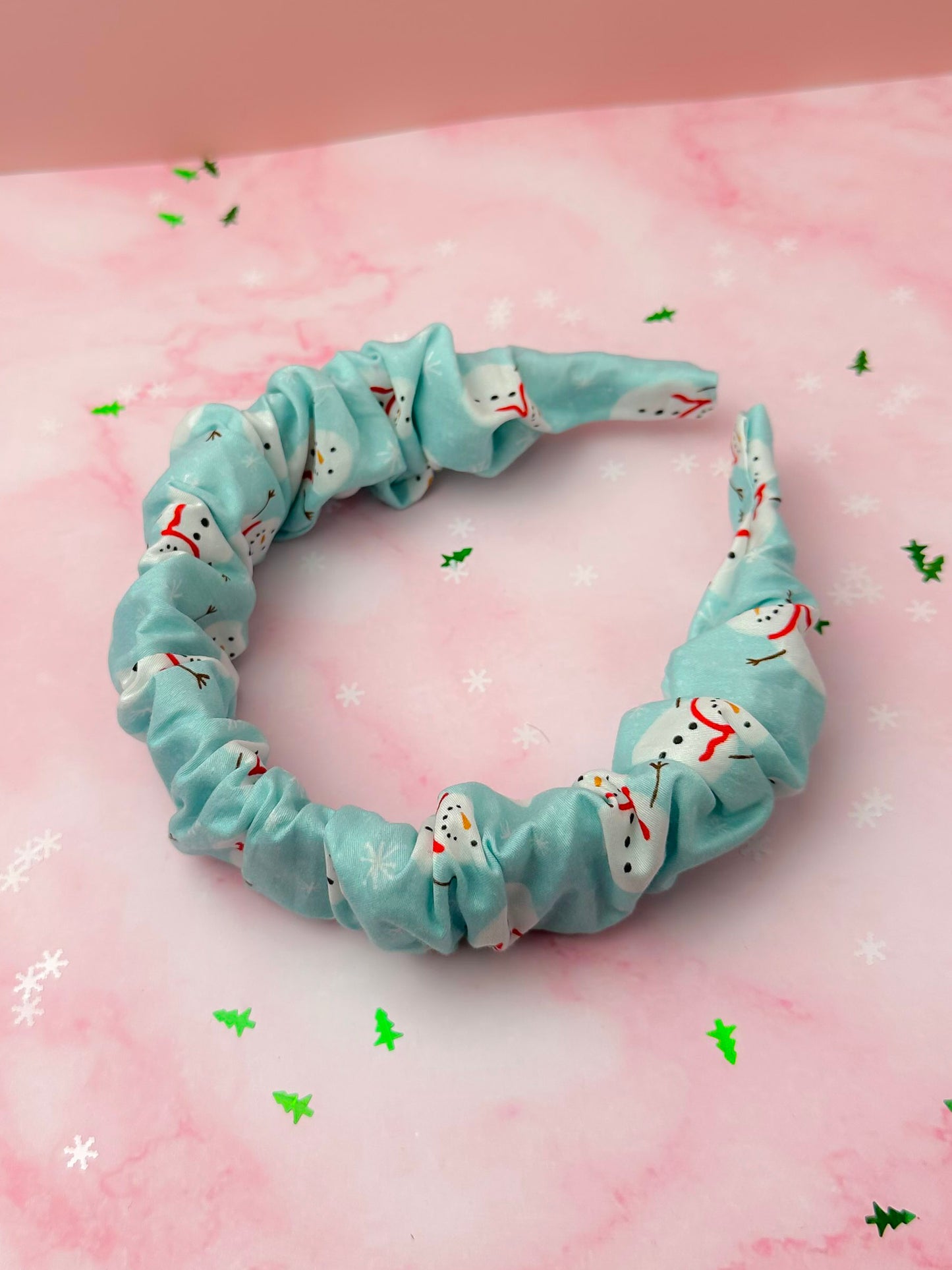Frosty EXCLUSIVE Scrunchie Headband | Handmade Hair Accessories UK