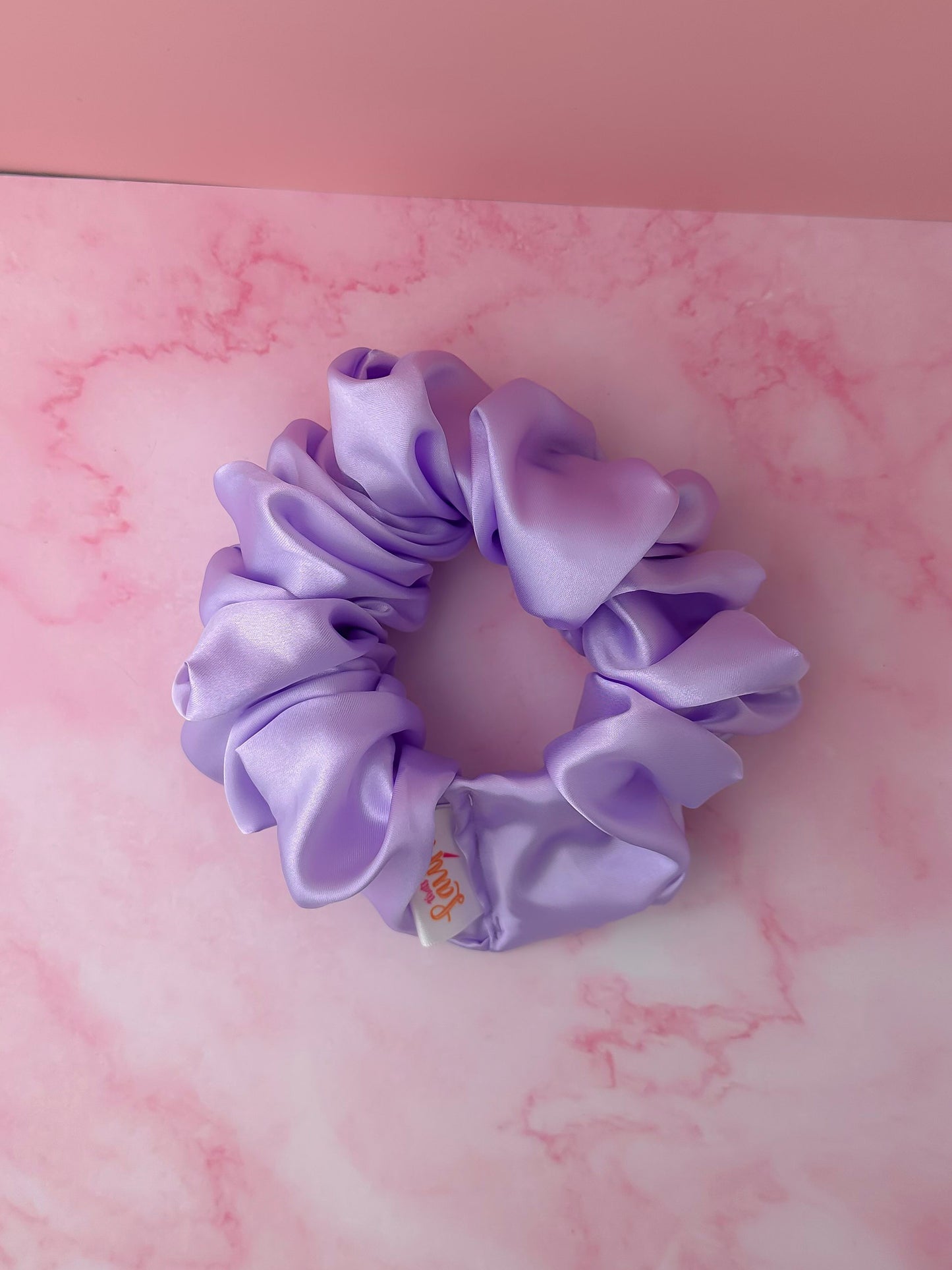 Lilac - Lilac Satin XL Scrunchie