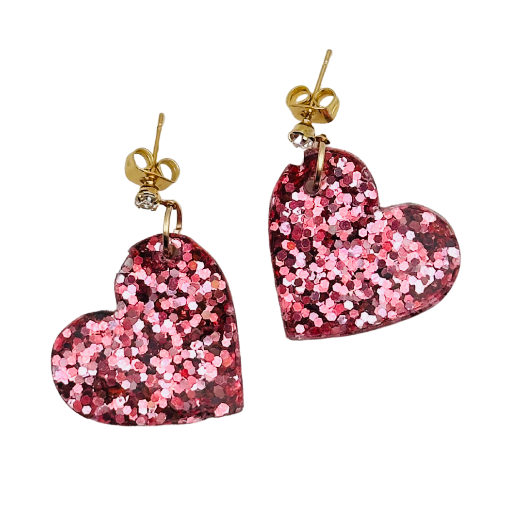 Tallulah - Medium Hearts - CZ