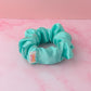 Mynte - Mint satin wide scrunchie