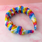 Whimsical Unicorn - multicoloured unicorn Scrunchie Headband