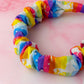 Whimsical Unicorn - multicoloured unicorn Scrunchie Headband