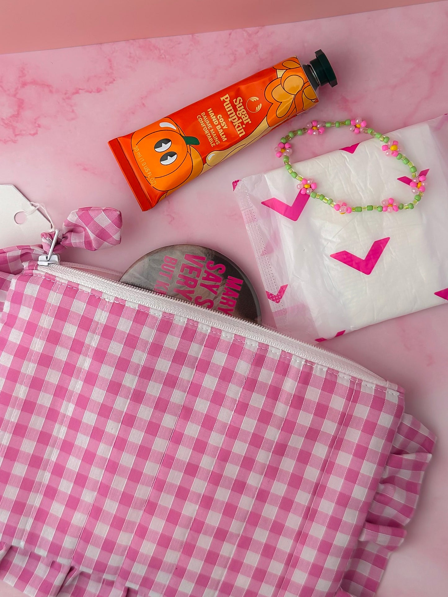 Jessi -  Zipper Pouch | Handmade Makeup & Accessory Bag