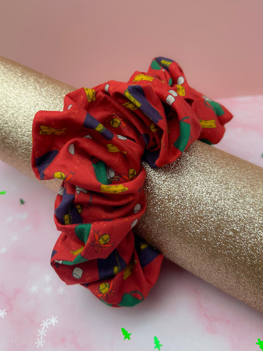 Hot Chocolate XL Scrunchie | Handmade Hair Accessories UK