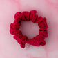 Cherri - Red Needlecord classic scrunchie