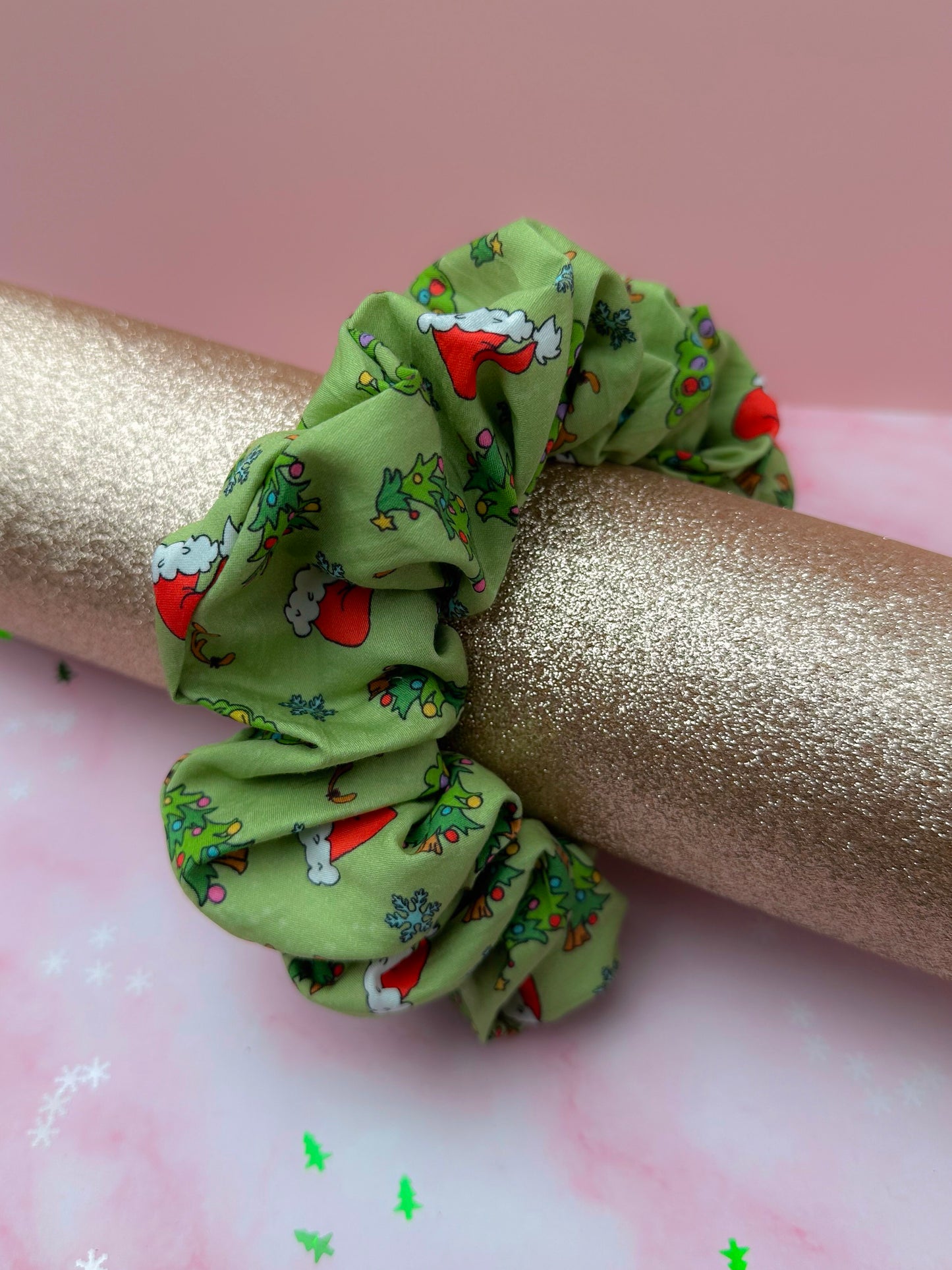 Grinchmas XL Scrunchie | Handmade Hair Accessories UK