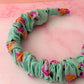 Flamingo Fancy - Blue & Pink Flamingo Scrunchie Headband