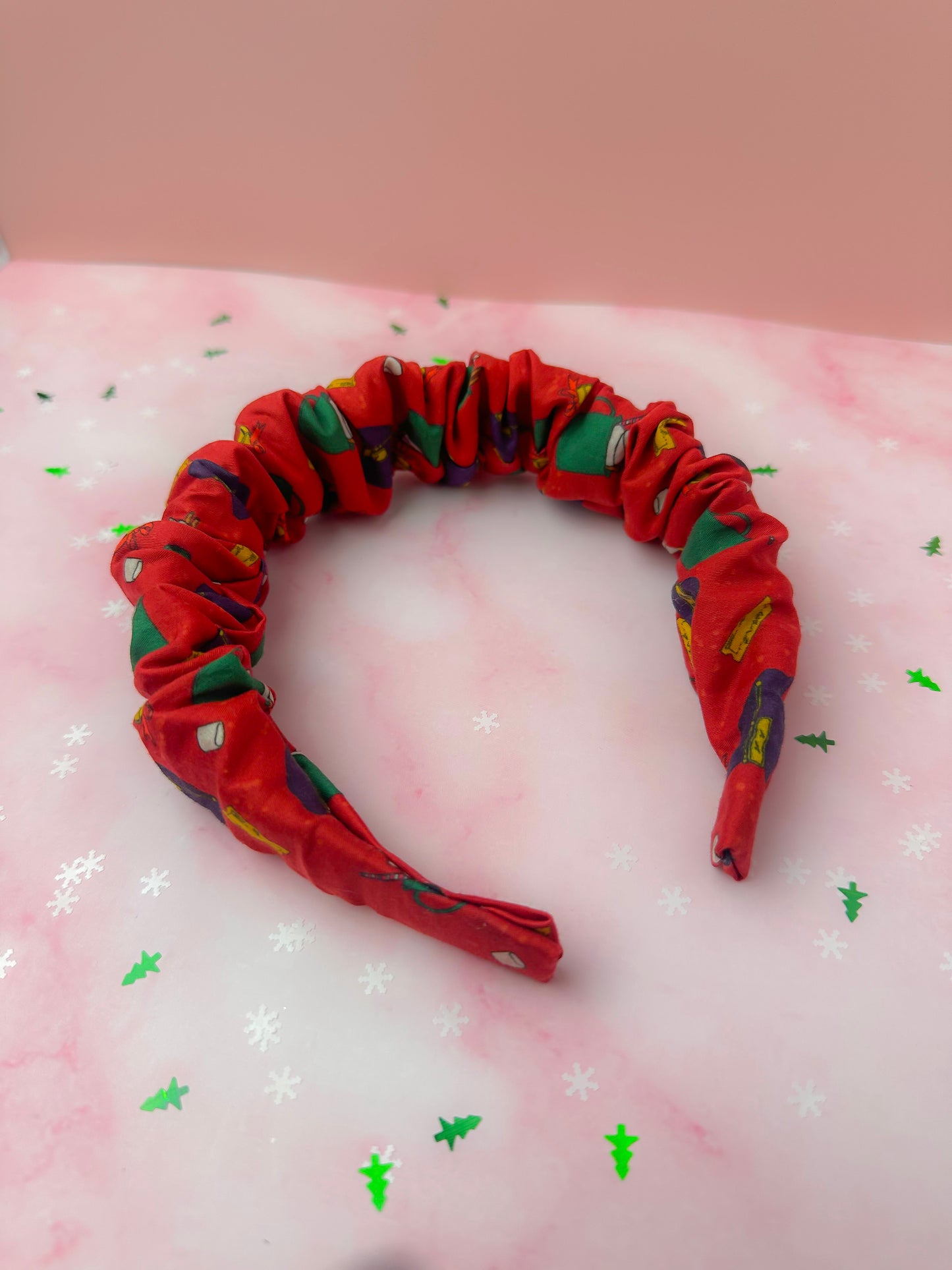 Hot Chocolate EXCLUSIVE Scrunchie Headband | Handmade Hair Accessories UK