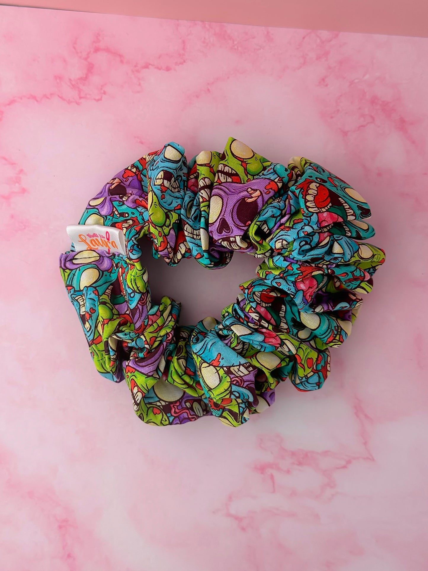 Living Dead - zombie print XL Scrunchie