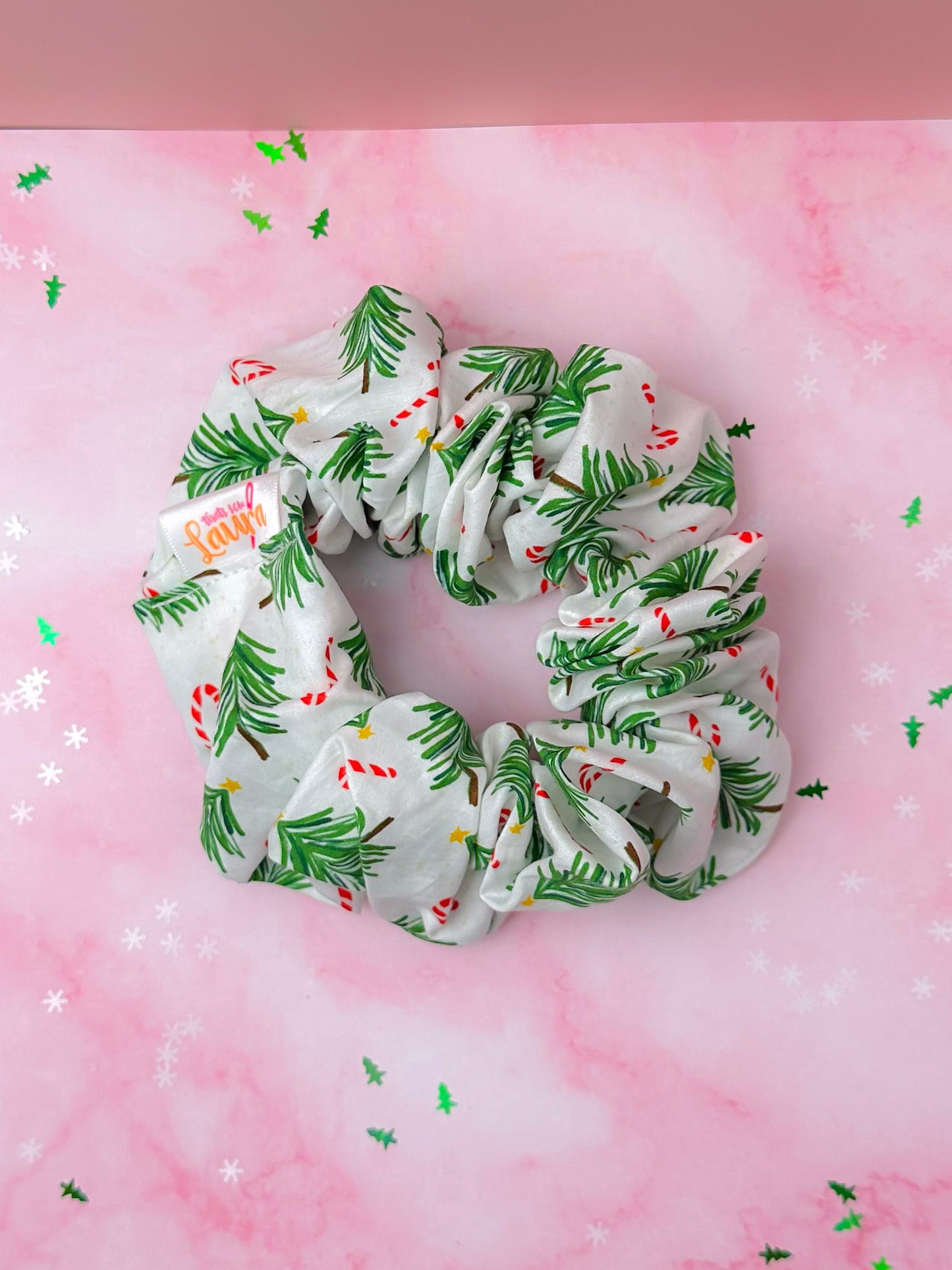 Classic Christmas XL Scrunchie | Handmade Hair Accessories UK