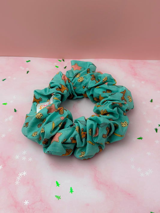 Festive Baking XL Scrunchie | Handmade Hair Accessories UK