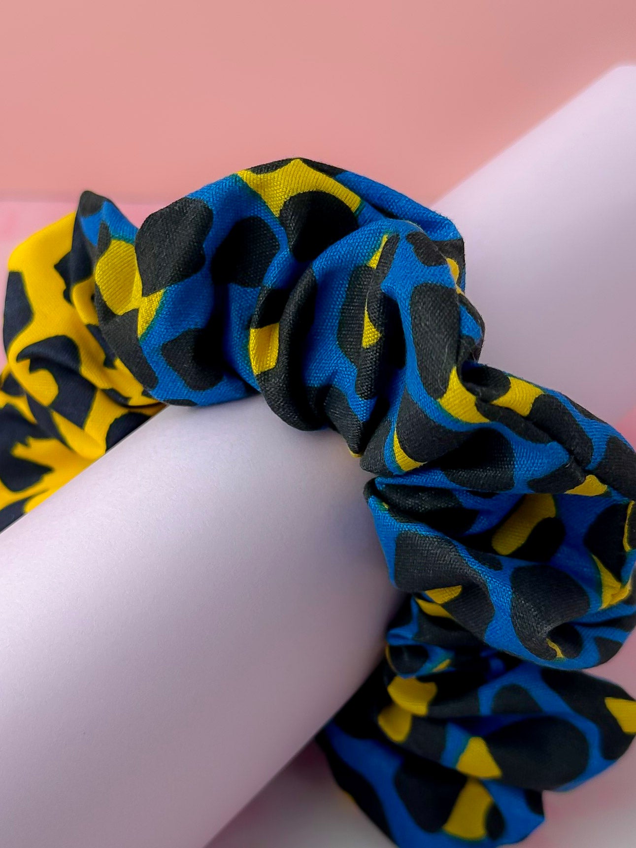 Crossbreed - Mixed Leopard print classic scrunchie