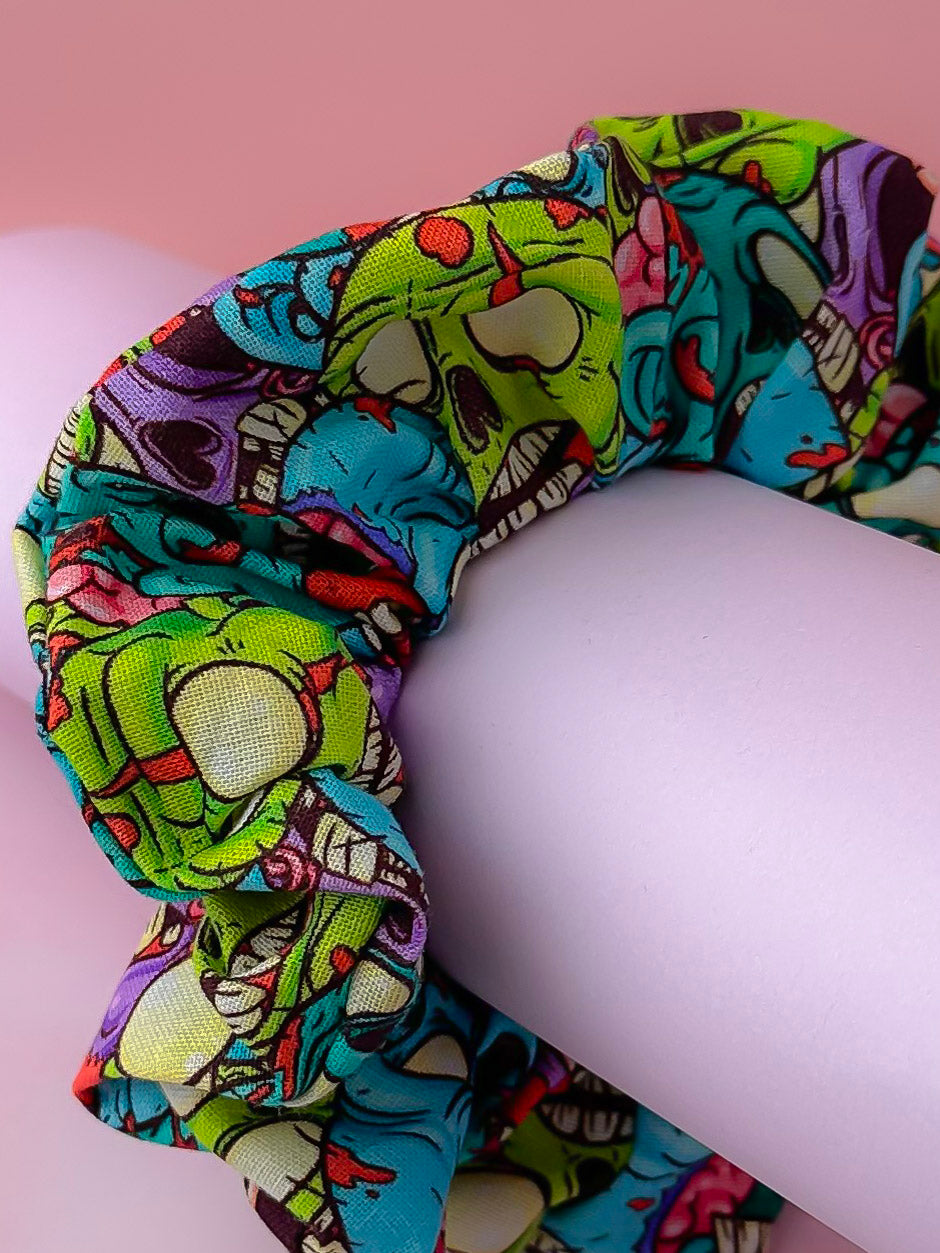 Living Dead - Zombie print classic scrunchie
