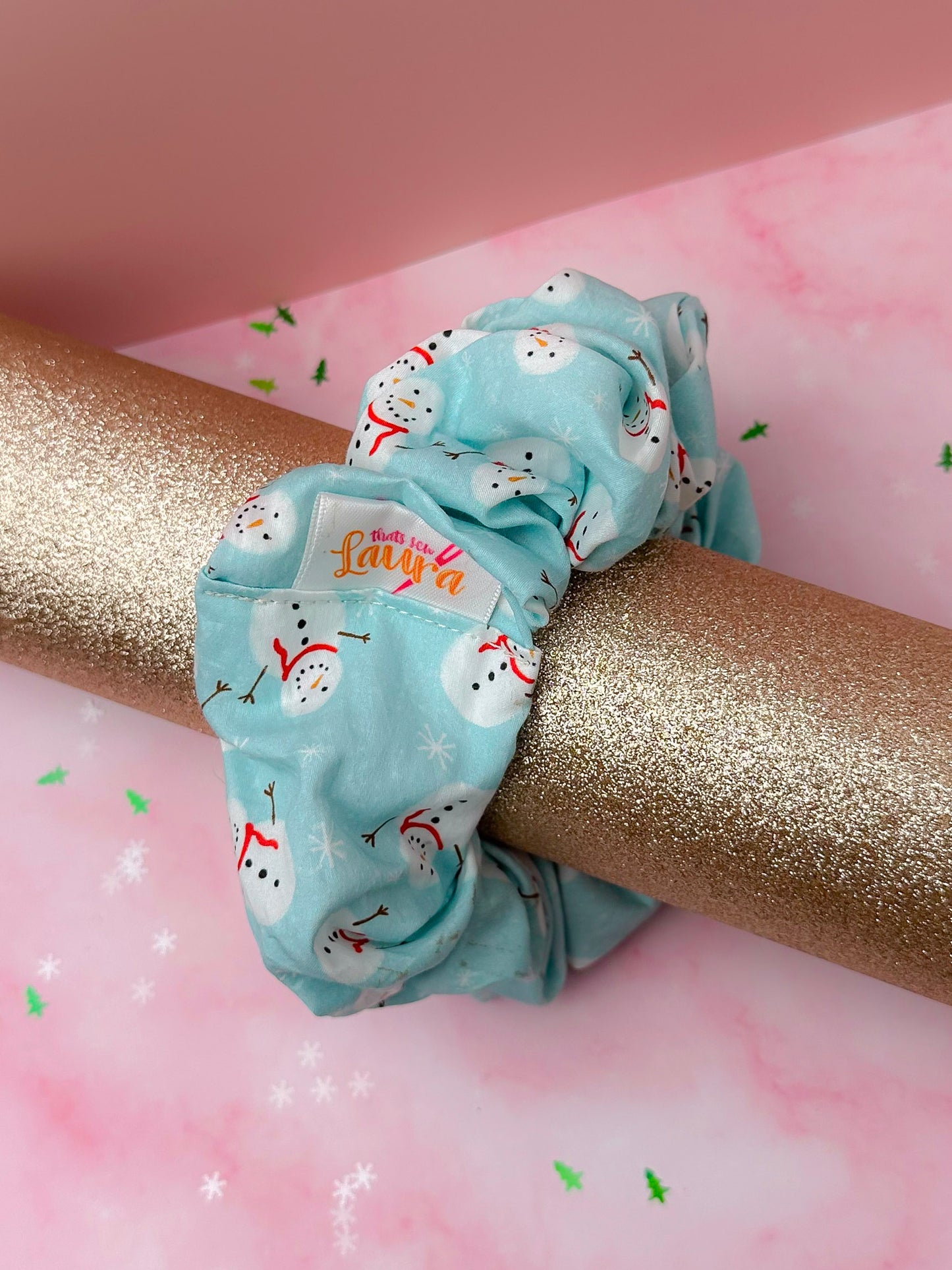 Frosty XL Scrunchie | Handmade Hair Accessories UK